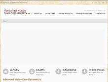 Tablet Screenshot of elcajonoptometrist.com